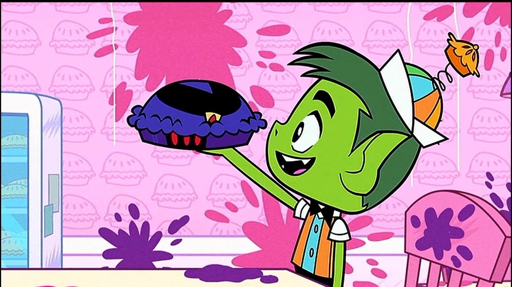 Happy 10th (late) Anniversary to 'Legendary Sandwich' & 'Pie Bros'! I like how the gang learn about the magical sandwich and celebrating Cyborg's birthday. #TeenTitans #TeenTitansGO #TTG #LegendarySanwich #PieBros #10YearsAgo #AaronHorvath #MichaelJelenic #WillFriedle