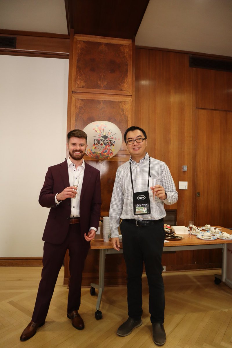 Thrilled to celebrate the first PhD from our lab! His hard work, perseverance, and innovative research have set a high bar for future scholars. A journey of discovery begins with a single step, and his has taken a giant leap. Congrats, Dr. Gallagher ⁦<a href="/GallagherCMU/">Brendan Gallagher</a>⁩ ! 🎓🔬