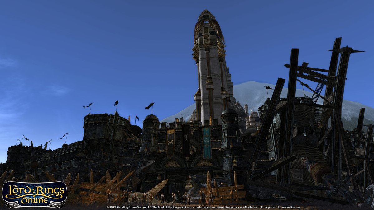 LOTRO on Twitter "King's Gondor Awaits! Landscape difficulty, a new