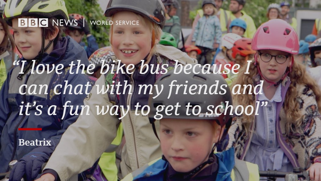 “I love the bike bus because I can chat with my friends and it's a fun way to get to school”...

In this week's programme, @CBatesJourno and I look at the #BikeBus that's getting children to school safely: pod.link/1177590377

#PeopleFixingTheWorld <a href="/BikeBusShaw/">Shawlands Bike Bus</a> <a href="/GemmaSimnMas/">Gemma Simón i Mas</a>