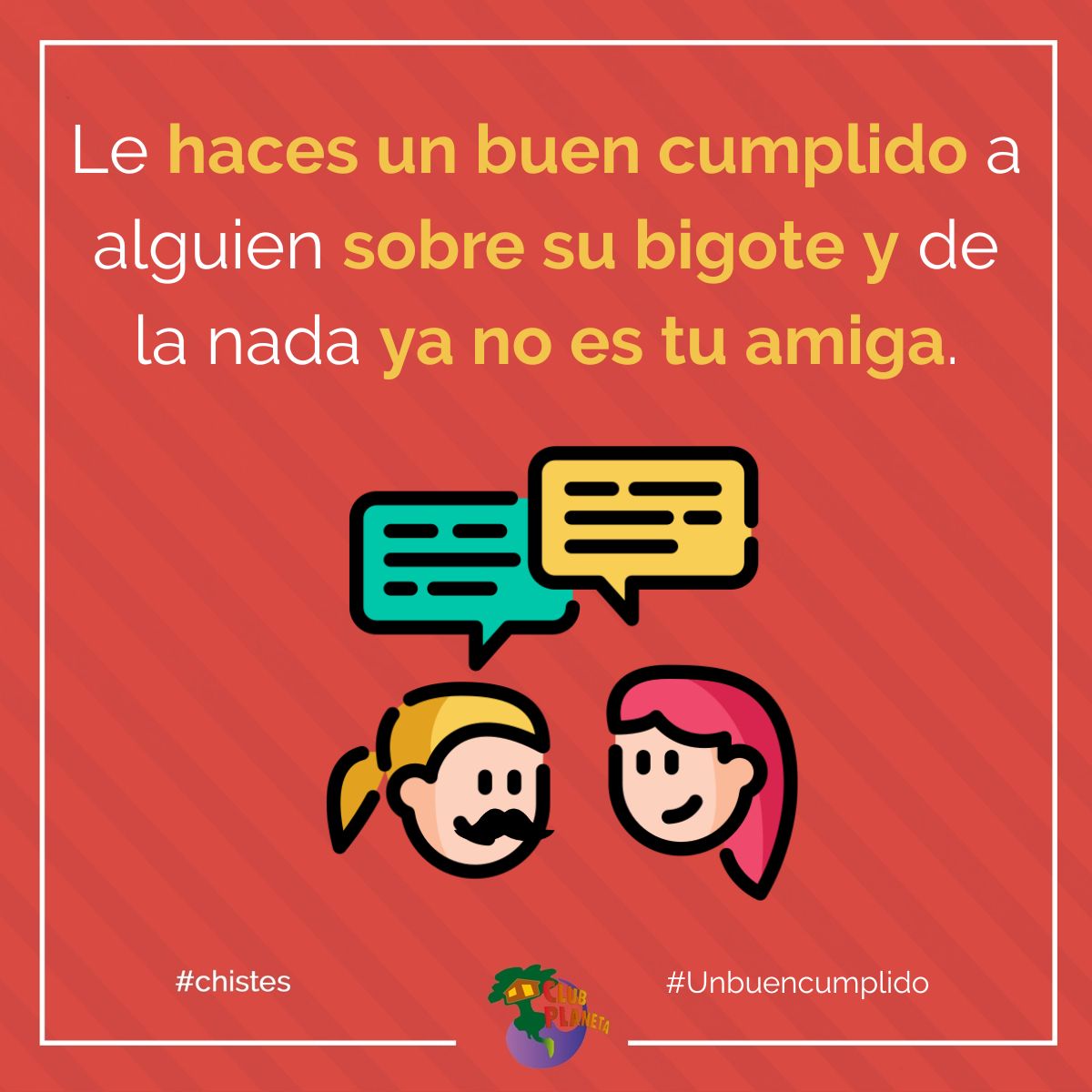 #Chistes Un buen cumplido... 🤐🤝🤷‍♀️ #BuenDía vidaalterna.com/humor/un_buen_…