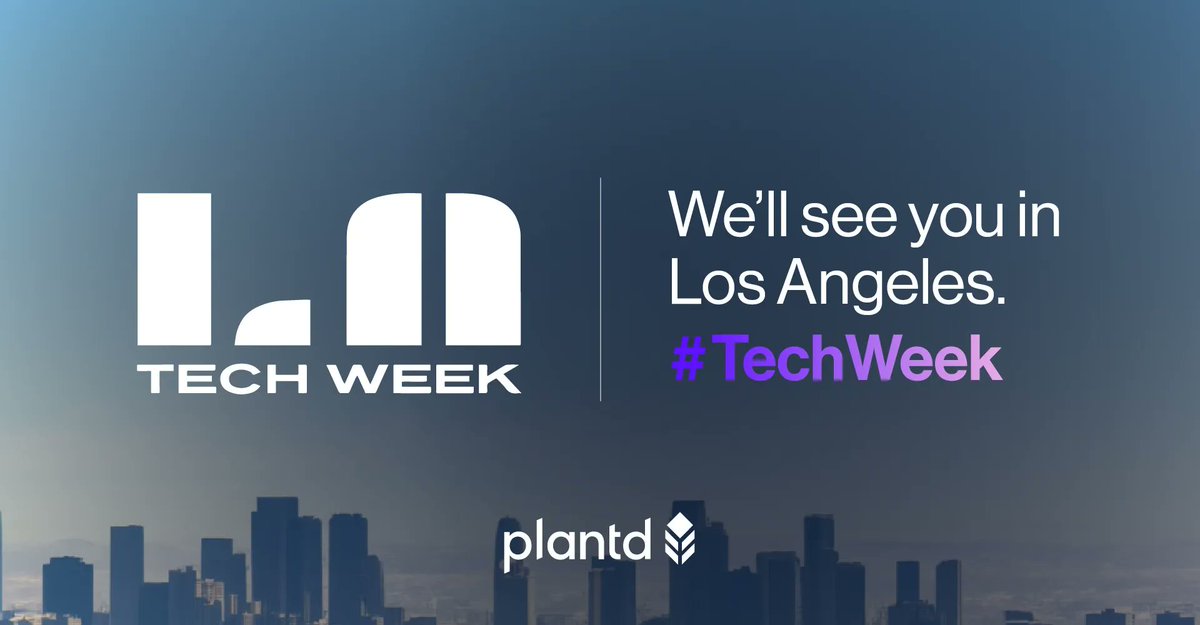 Plantd’s Chief Technology Officer, Huade Tan is joining other Climate Tech startups and ex-SpaceX entrepreneurs in Los Angeles this week for LA #TechWeek.

#ClimateChange #CarbonSequestration #Innovation #SpaceX #LosAngeles #California #Entrepreneurship