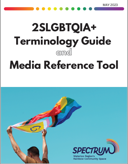 Do you want to be a good 2SLGBTQIA+ ally but you're not sure of the correct terminology? Check out @our_SPECTRUM's new 2023 2SLGBTQIA+ Terminology Reference Guide: bit.ly/3qowLNi #PrideMonth