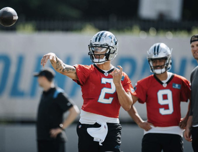MATT on Twitter "Panthers QBs will no longer wear red. They are back