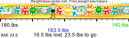 WeightLossCentr's tweet photo. Track your progress with a free, customizable weight loss ticker you can share on forums and social media!
https://t.co/zEUZepD9OA 
#weightlossprogress https://t.co/vKjnYOy9EE