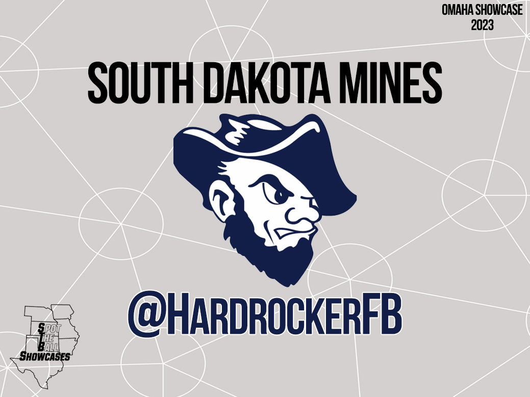 🚨𝓐𝓓𝓓𝓔𝓓 𝓢𝓒𝓗𝓞𝓞𝓛👀
We are excited to welcome South Dakota Mines, D2 (RMAC) from South Dakota, as a part of our Omaha Showcase! 
School#⃣1⃣6⃣
June 22 - Ralston HS!
@coachflohr @HardrockerFB 

🔗bit.ly/STBOmaha2023

#STBShowcases