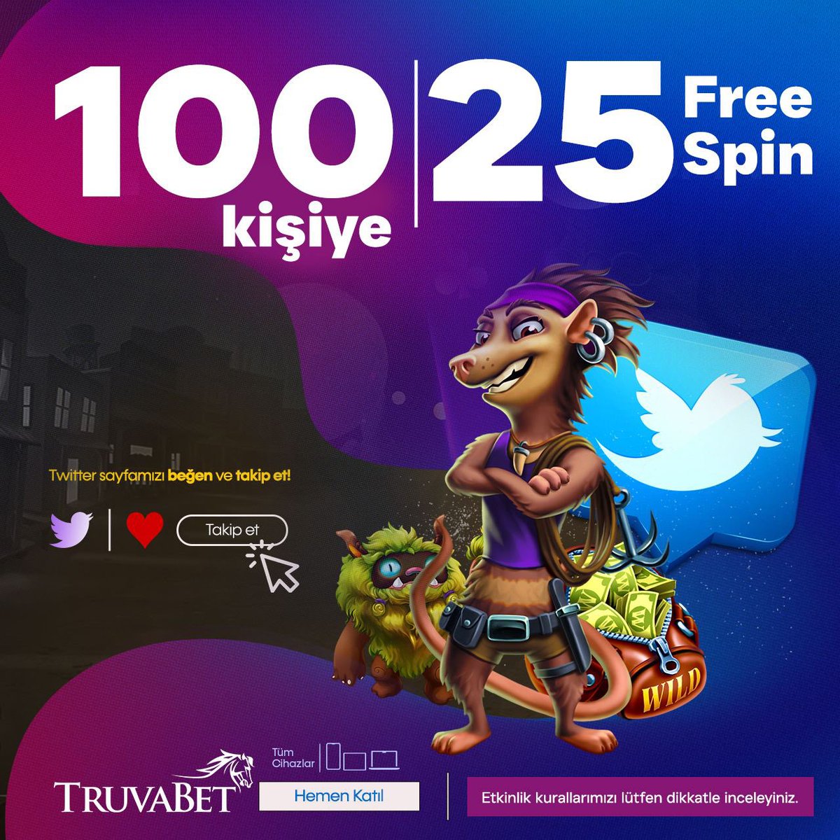 Sweet Bonanza’da 25 FreeSpin bir katılım uzakta ❗️

📢 #Truvabet 100 Kişiye #FreeSpin veriyor.

Katılım için sayfayı takip et ve kullanıcı adını yorum at 💵