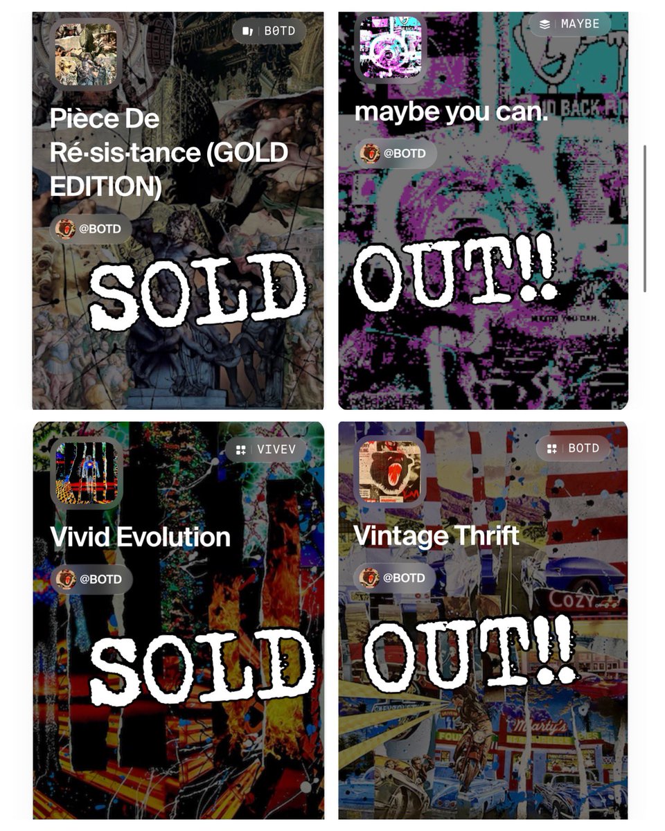 gm ☀️!!!

thankful for my 52 collectors on <a href="/foundation/">Foundation 🌐</a> 🌐 and all the twitter frens that support art and artist.  👨‍🎨 ❤️ you are beautiful.