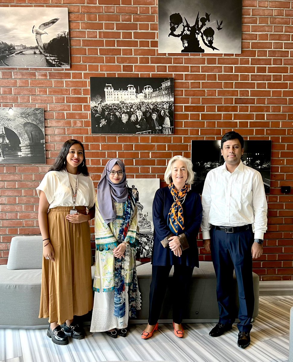 ArifMaahi's tweet photo. Had a fruitful conversation with H.E. @MarieMasdupuy on a range of topics.
Looking forward to more collaborations between 🇧🇩 🇫🇷
#DevtalePartners https://t.co/UUL98OaLVQ