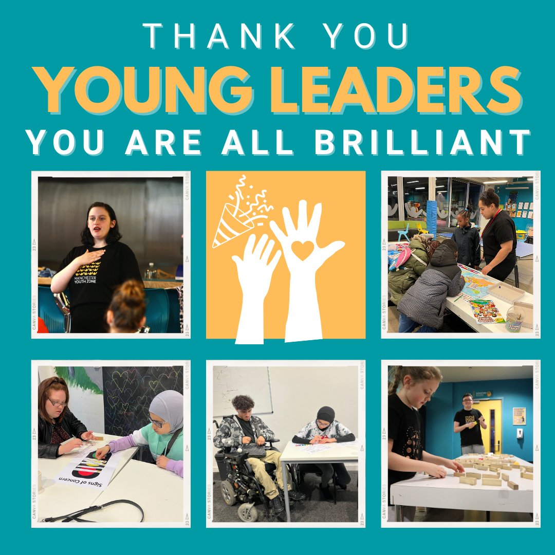 Happy #PowerOfYouthDay!

🎉As we are also celebrating #VolunteersWeek we want to spend some time shouting out to the wonderful Young Leaders here at the Manchester Youth Zone. They are truly game-changers and have helped the youth zone blossom. 🎉

@OnSideYZ @iwill_movement