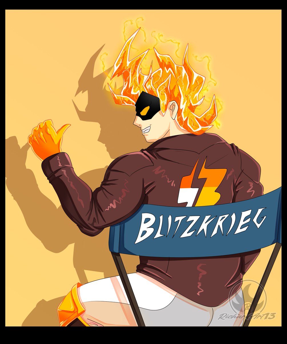 Cartoony commission asked by my friend Retro
I hope you like it ^^

#originalcharacter #oc #supehero