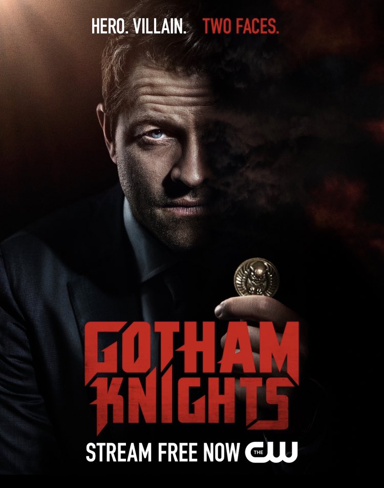mishacollins's tweet photo. You’re gonna flip for the next few episodes. Tune in to #CWGothamKnights! 

https://t.co/C8v1YoSCC6 https://t.co/dp15SbgiNC