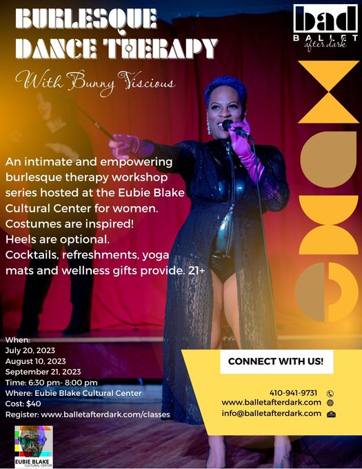 We're at it again! Get you some therapy. Join us! https://t.co/clajoHxSWn<a href="/tag/party"class="tags"><span>#party</span></a><a href="/tag/burlesque"class="tags"><span>#burlesque</span></a><a href="/tag/topless"class="tags"><span>#topless</span></a><a href="/tag/baltimore"class="tags"><span>#baltimore</span></a><a href="/tag/gay"class="tags"><span>#gay</span></a>