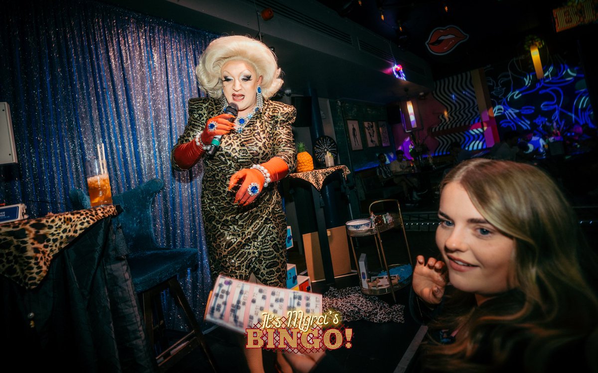 Behold these gorgeous little snappets from Ben Ephgrave of “It’s Myra’s Bingo!” down @brewersmcr last week. Tomorrows Jack Pot is at £815 already, so book your table (message the venue, not me, lots of love) to stake your claim!