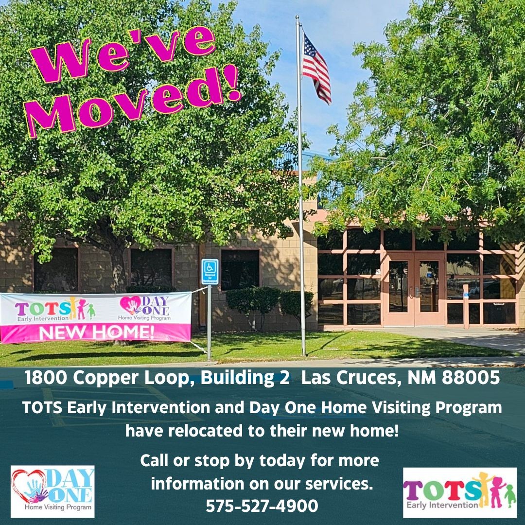 We've Moved!! Come check out our new home at 1800 Copper Loop, Building 2.

#tresco #totsnm #dayonenm  #newlocation #earlyintervention