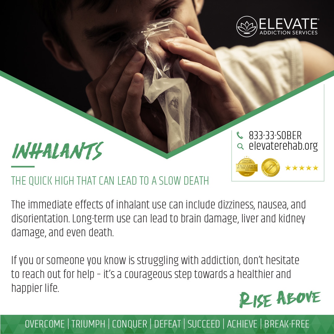 RehabElevate's tweet image. If you or a loved one is struggling with #inhalant #addiction, know that #help is available. Don't let addiction take control – reach out for support and take the first step towards a brighter future. Get help today - elevaterehab.org/experience/hol…