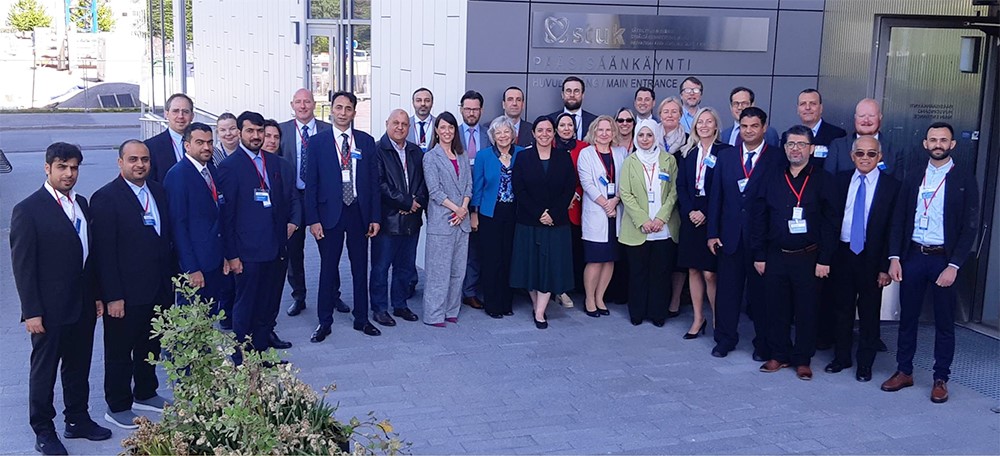 NNSANews's tweet photo. #NNSA and @STUK_FI hosted a regional workshop in Helsinki on #IAEAsafeguards implementation. Participants from 7 countries and @IAEAorg shared good practices. Constructive dialogue and cooperation can help everyone improve! #Nonproliferation is a global responsibility. 🇺🇸-🇫🇮 https://t.co/4LA8W40ZFe