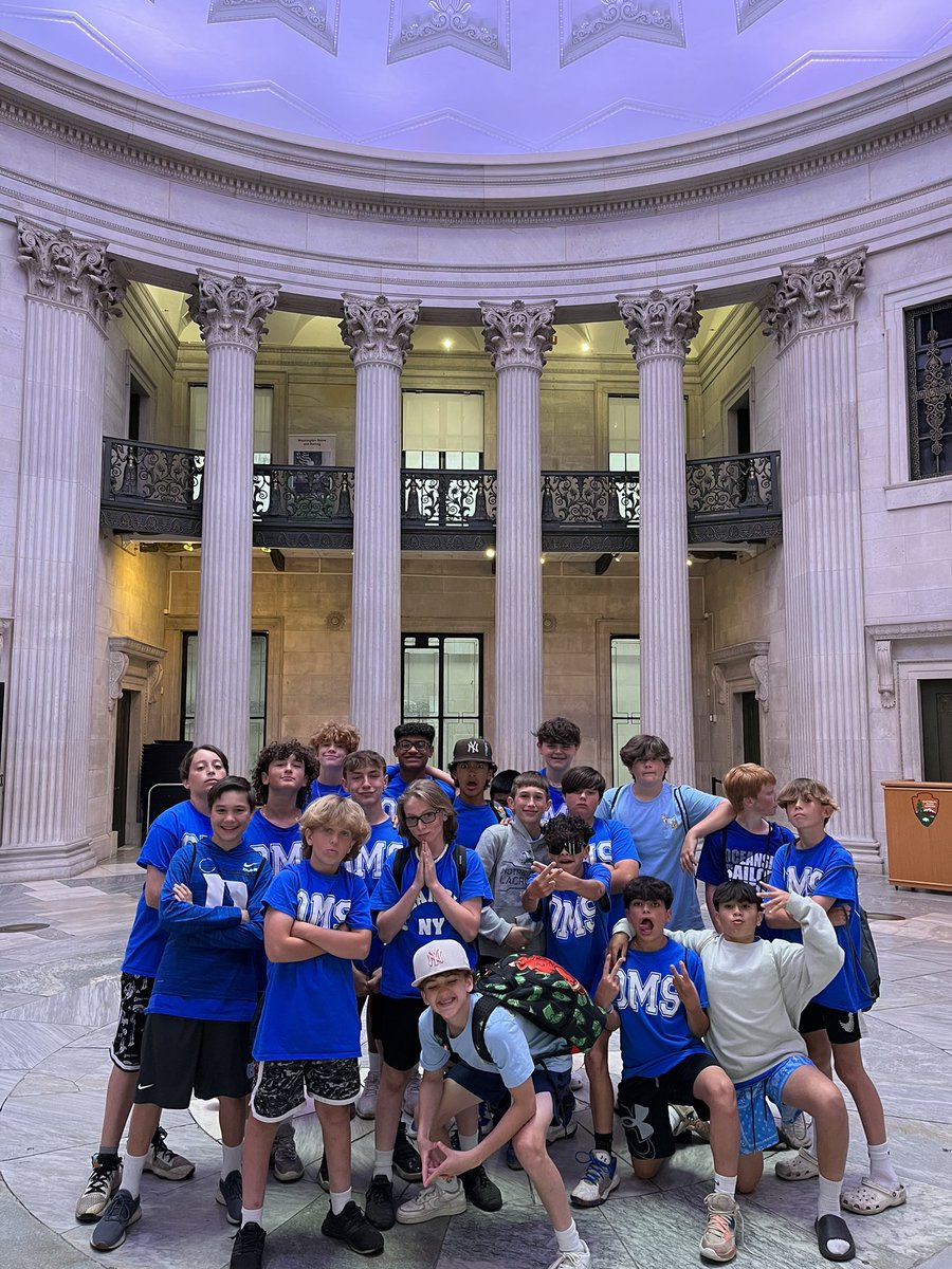 Great trip walking around the Financial District and then lunch cruise to the Statue of Liberty <a href="/OMS_NY/">Oceanside MS</a>