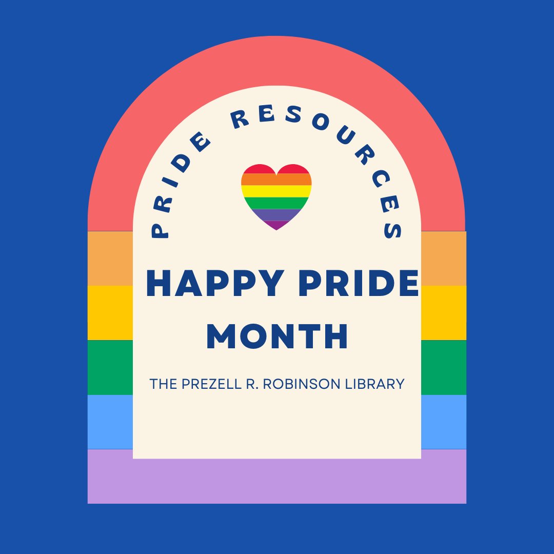 PrezRobLibrary's tweet image. Happy #pridemonth!
linktr.ee/prezroblib
#theprezellrrobinsonlibrary