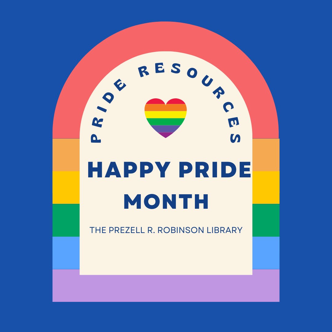 Happy #pridemonth! linktr.ee/prezroblib #theprezellrrobinsonlibrary