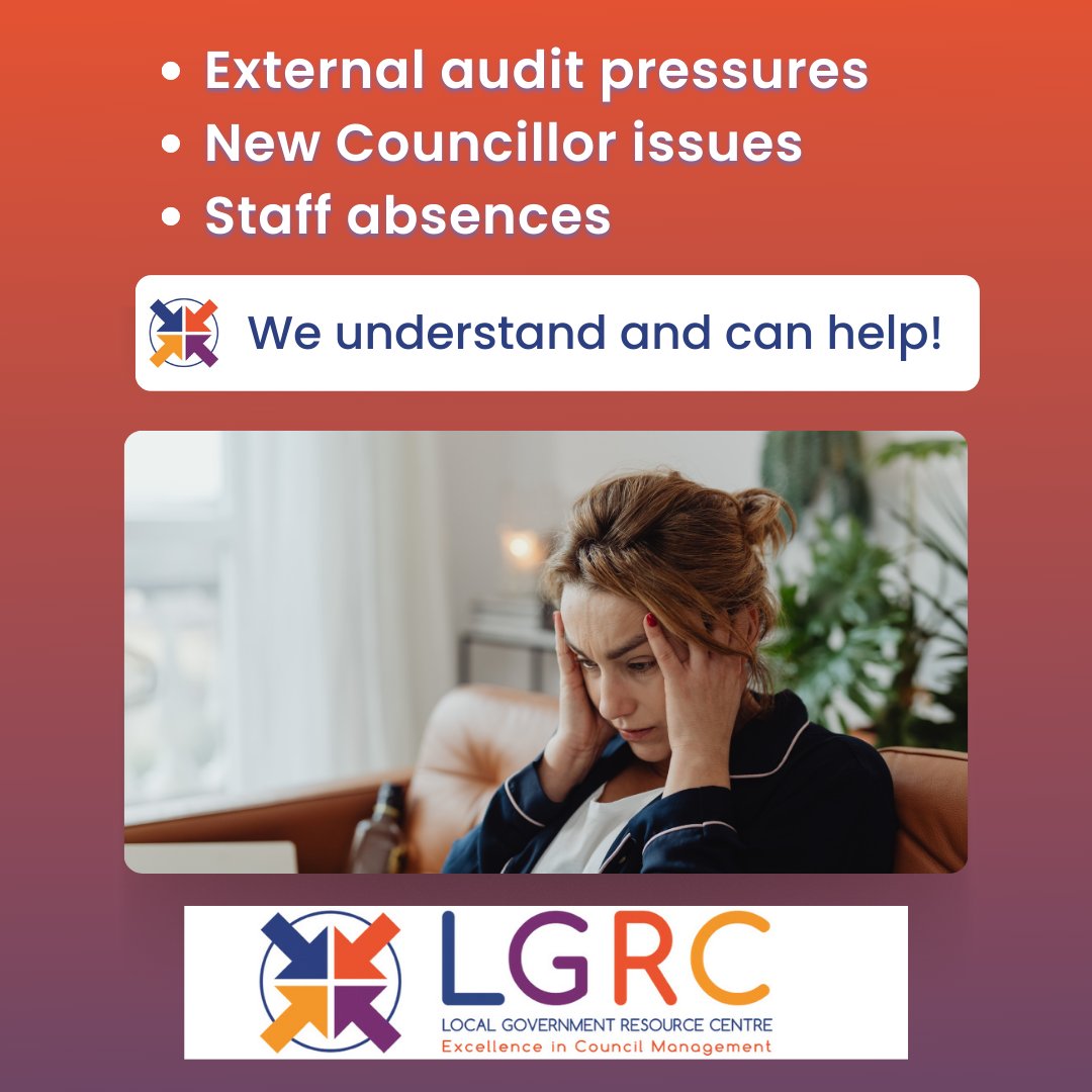 Our experienced and qualified Clerks and RFOs understand the seasonal stresses of Local Councils and are here to provide guidance and support, from a quick fix to a long term solution, we're here to help you lgrc.uk/contact-us #consultants #localcouncils #locums