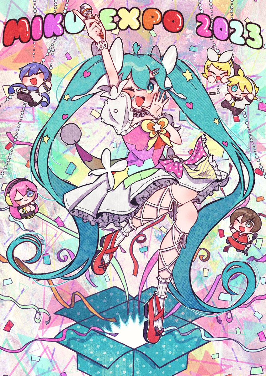 ✨🎈Hello, World ! ! !🎈✨
#MikuWorldGallery #初音ミク