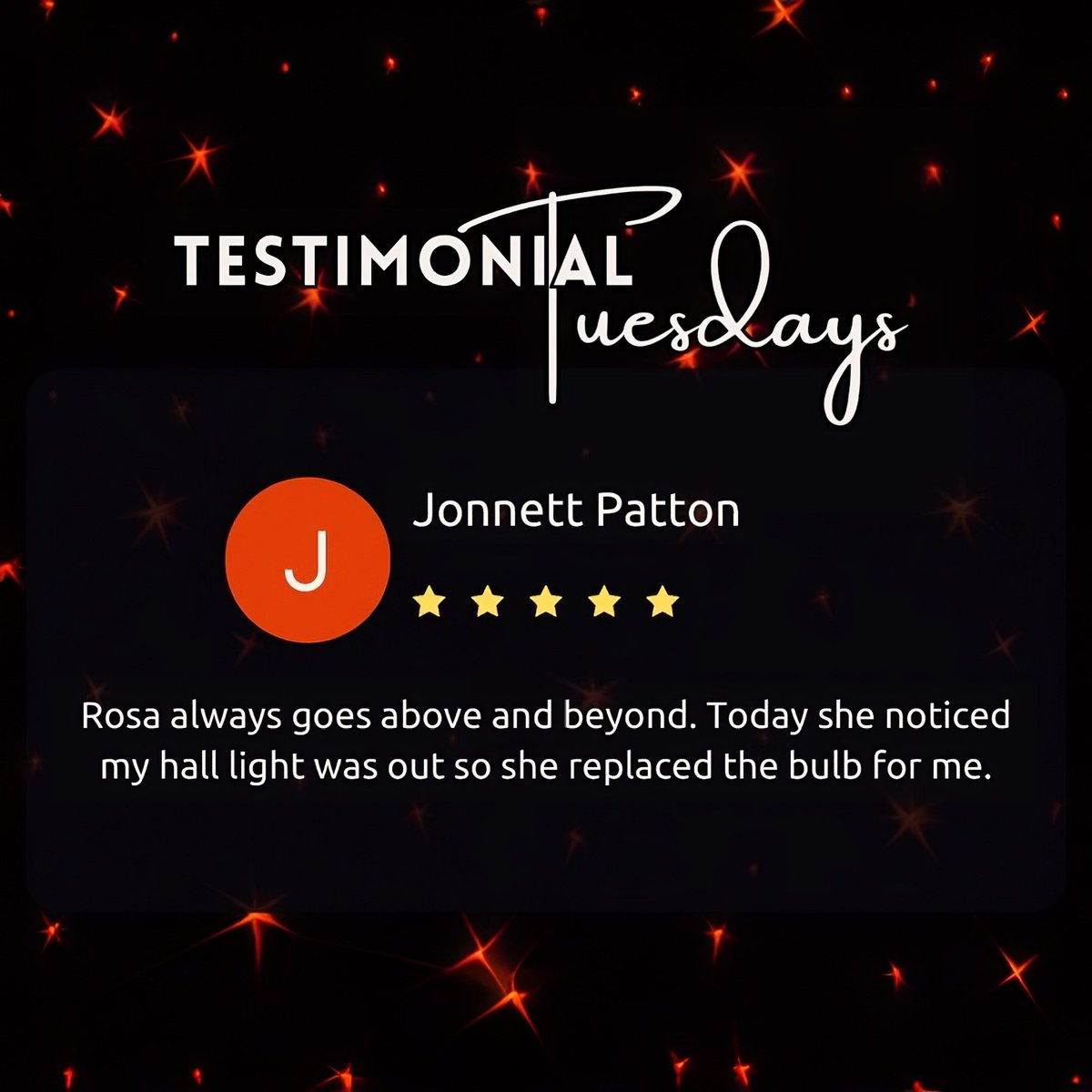 Testimonial Time! 

We are thrilled to share this amazing testimonial from our valued customer, Jonnett!

🌐 tinyurl.com/2asnvohd

#HappyCustomers #ExceptionalService #CleaningExperts