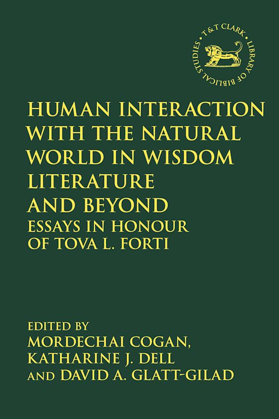 Created in honor of Tova Forti, 'Human Interaction with the Natural World in Wisdom Literature and Beyond' considers the natural world in key wisdom books &amp; examines animal and plant imagery in other texts in the Hebrew Bible. <a href="/KatharineDell24/">Katharine Dell</a>

Out now ➡️ bit.ly/3Crp0sR