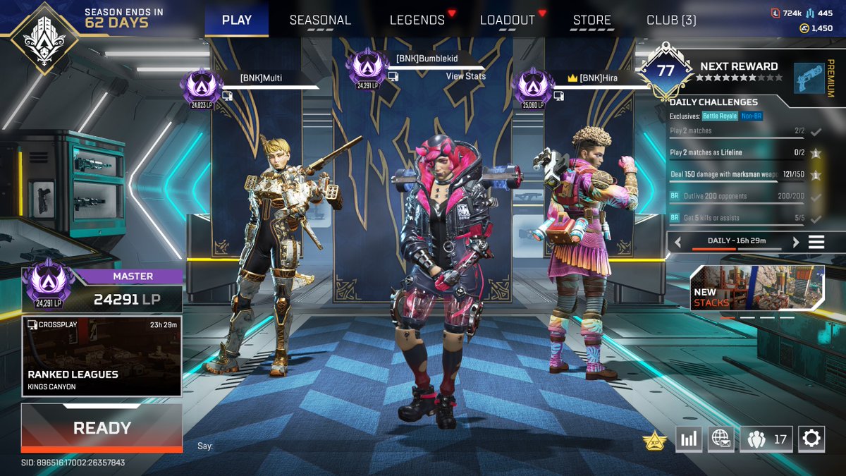 bumblekid's tweet photo. Started from the bottom now we're here! Master at last! Salamat sa grind BNK Squad! #ApexLegends #AllGoods https://t.co/bHBXYAdYcL
