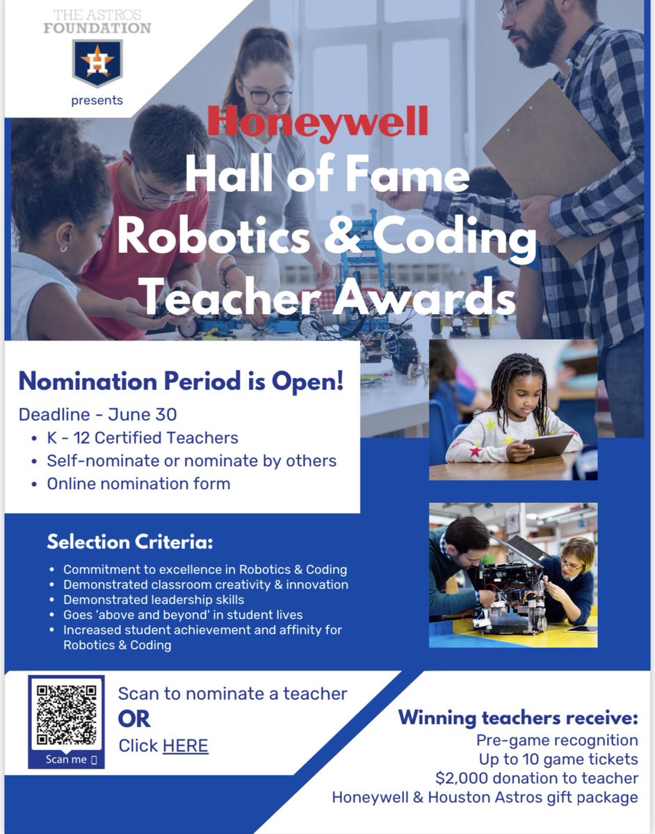 HoustonISD's tweet photo. Nominate here —> https://t.co/T9RrGuDA8t https://t.co/jLQASKjxJK