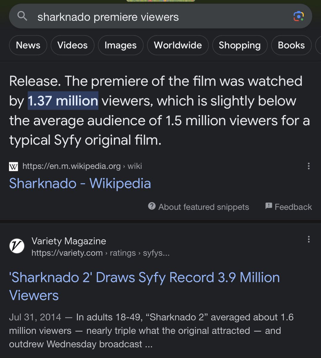 the sharknado machine just doesn’t quit