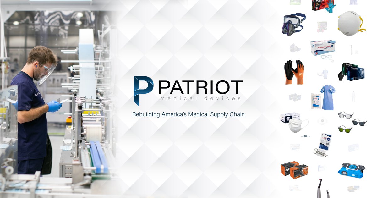 PatriotDevices's tweet photo. @POTUS Great to hear about your dedication to investing in American labor. At Patriot Medical Devices, we are one of the only marketplaces that allows you to filter exclusively American-made products. 

Would be interested in talking more with your team about how we can continue growth. https://t.co/ezYhVkNaok