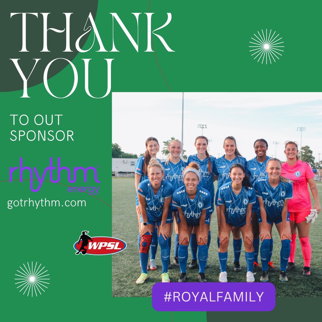 Thanks to our women’s WPSL sponsor at @rhythmenergy #ahfcpride
