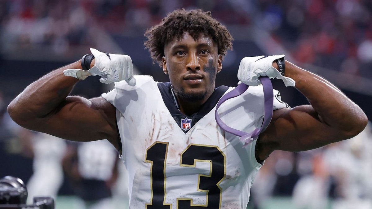 𝗥𝗘𝗣𝗢𝗥𝗧
WR Michael Thomas was spotted at minicamp today. 

HC Dennis Allen said the team is happy with where he is at in his recovery process.