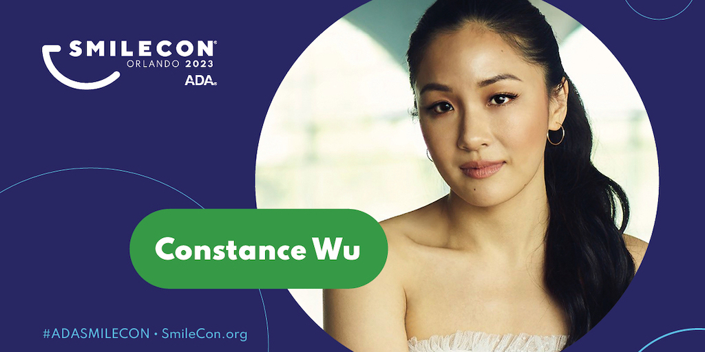 Actress Constance Wu will headline #ADASmileCon 2023 in Orlando, Florida adanews.ada.org/ada-news/2023/…