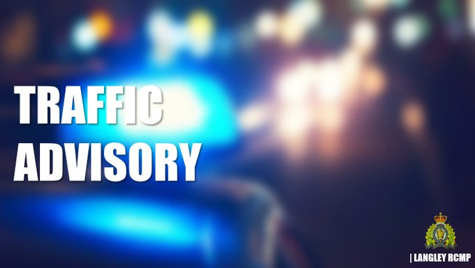 LangleyRCMP's tweet image. TRAFFIC ADVISORY -
University Drive is closed between Glover Road and 216th due to a motorcycle - vehicle collision.

If possible, please avoid the area &amp;amp; find alternative routes. Roads will be closed for a few hours.

#langley #rcmp #langleyrcmp #bcrcmp