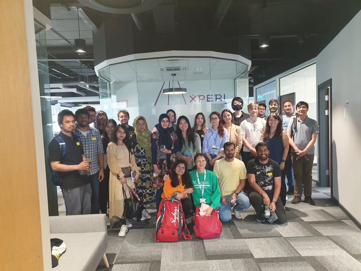 crt_ai's tweet photo. We had a great visit to Xperi Galway today, where we learned about their innovative solutions in audio, imaging, &amp; AI. Thanks to the #CRTAI #PhDs for joining us and sharing their insights. #XperiGalway #CRTAI #AIinnovation #phdlife https://t.co/3v7tSQy48q