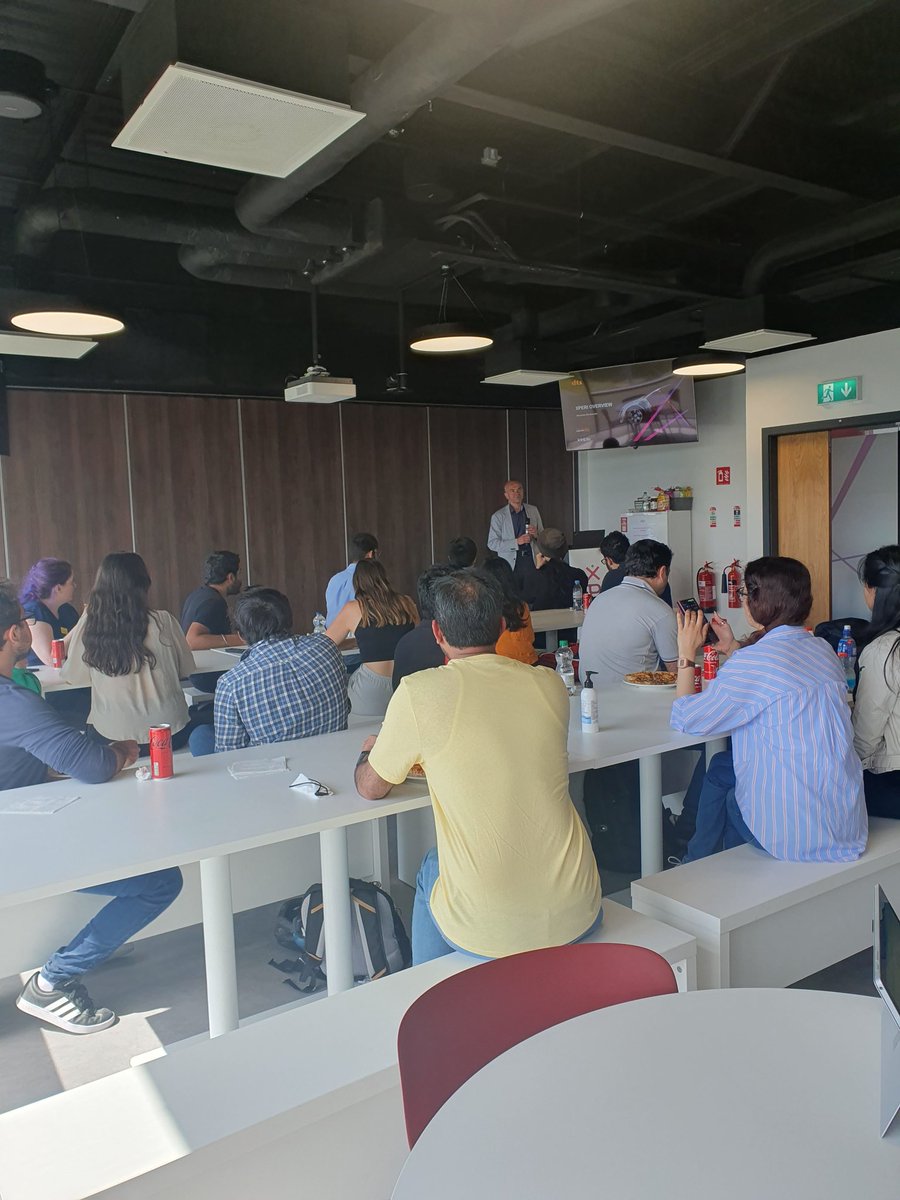 crt_ai's tweet photo. We had a great visit to Xperi Galway today, where we learned about their innovative solutions in audio, imaging, &amp; AI. Thanks to the #CRTAI #PhDs for joining us and sharing their insights. #XperiGalway #CRTAI #AIinnovation #phdlife https://t.co/3v7tSQy48q