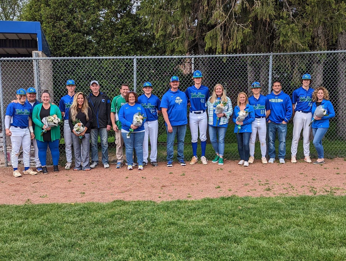 Tritons fall to Denmark 4-5 in the sectional semi-final. Thank you to our Seniors!! Finish the season 18-11.
<a href="/deucemusial11/">Deuce Musial II</a> <a href="/SpejcherJackson/">Jackson Spejcher</a> 
<a href="/owenwery1/">owenwery</a> 
<a href="/LandenLozier/">Landen Lozier</a> 
Elijah Connaher