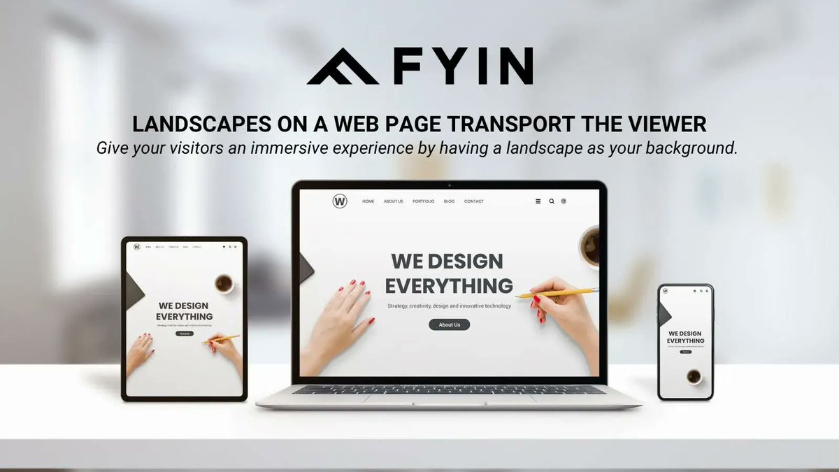 FyinInc's tweet image. Use free web design illustrations or high-definition photos that complement your content. #WebDesign #BackgroundImage