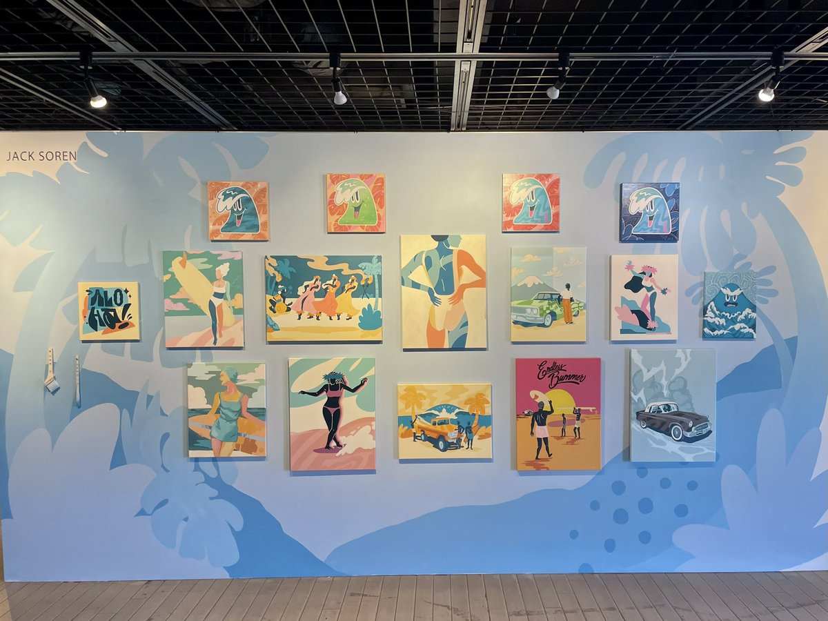 🏝️LOCS IN JAPAN🏝️

Snapshot of our boy <a href="/CapnJackyy/">Jack Soren</a> and his wall over at Greenroom Festival Japan! 

Wen LOCS art show!? 

👀