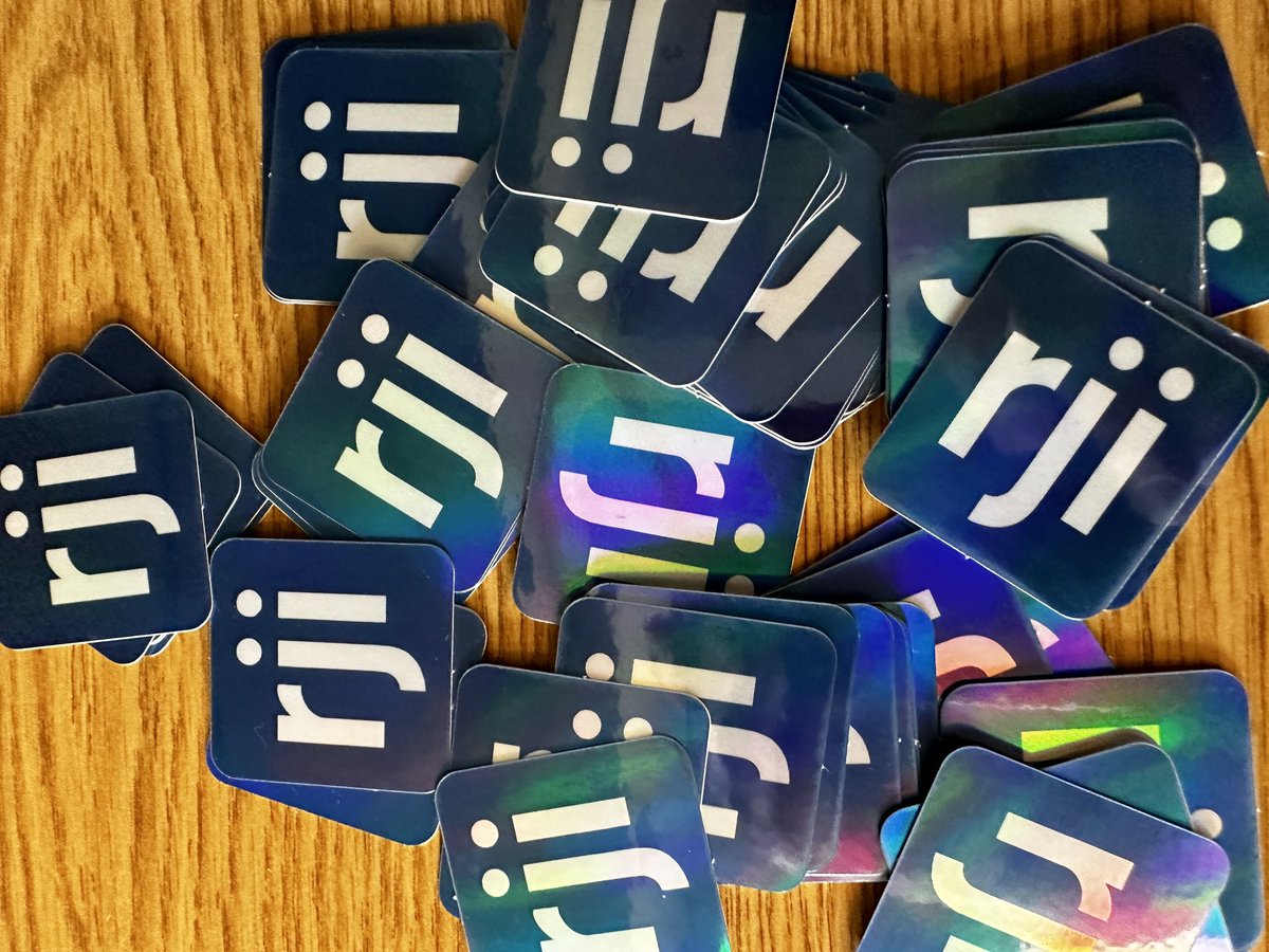 InnovationRJI's tweet image. There will be stickers and worksheets and great discussions #cjs2023