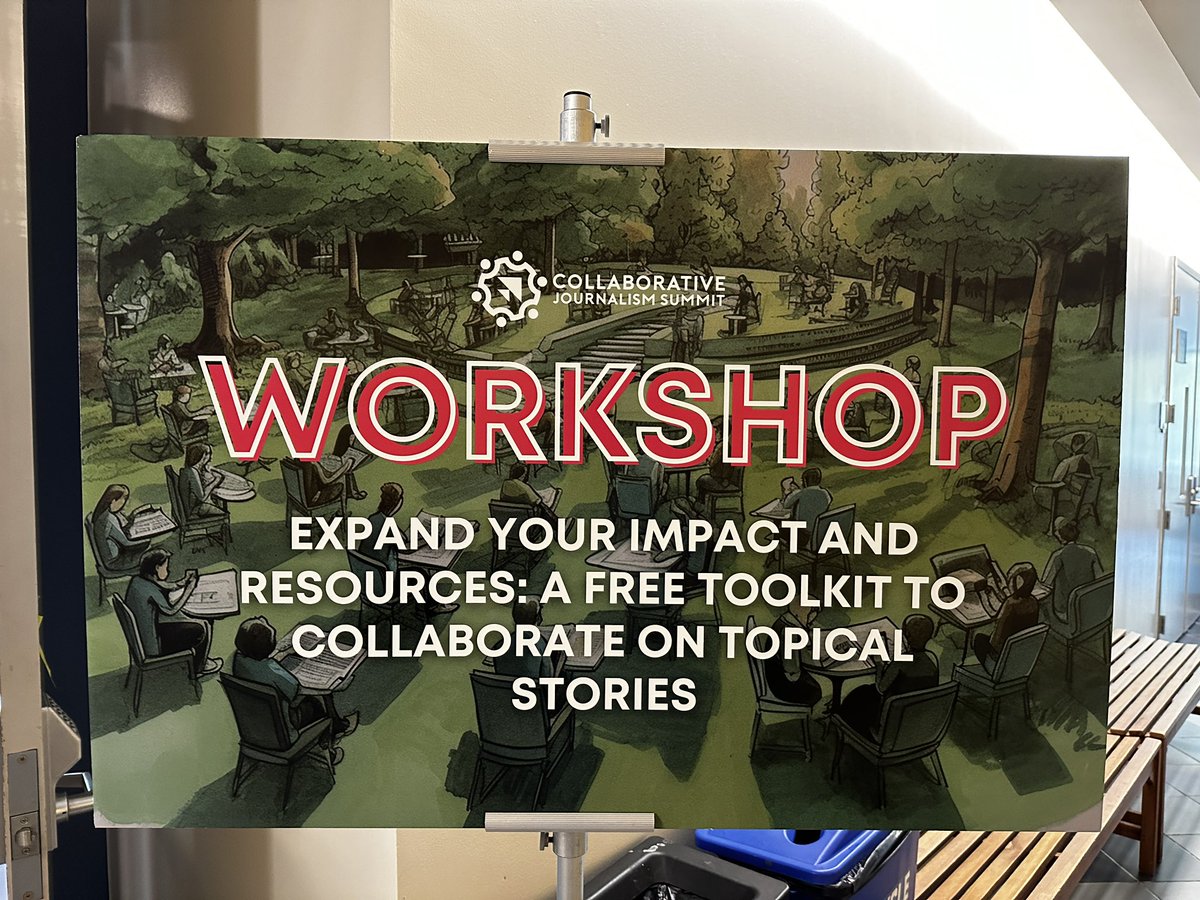 InnovationRJI's tweet image. There will be stickers and worksheets and great discussions #cjs2023