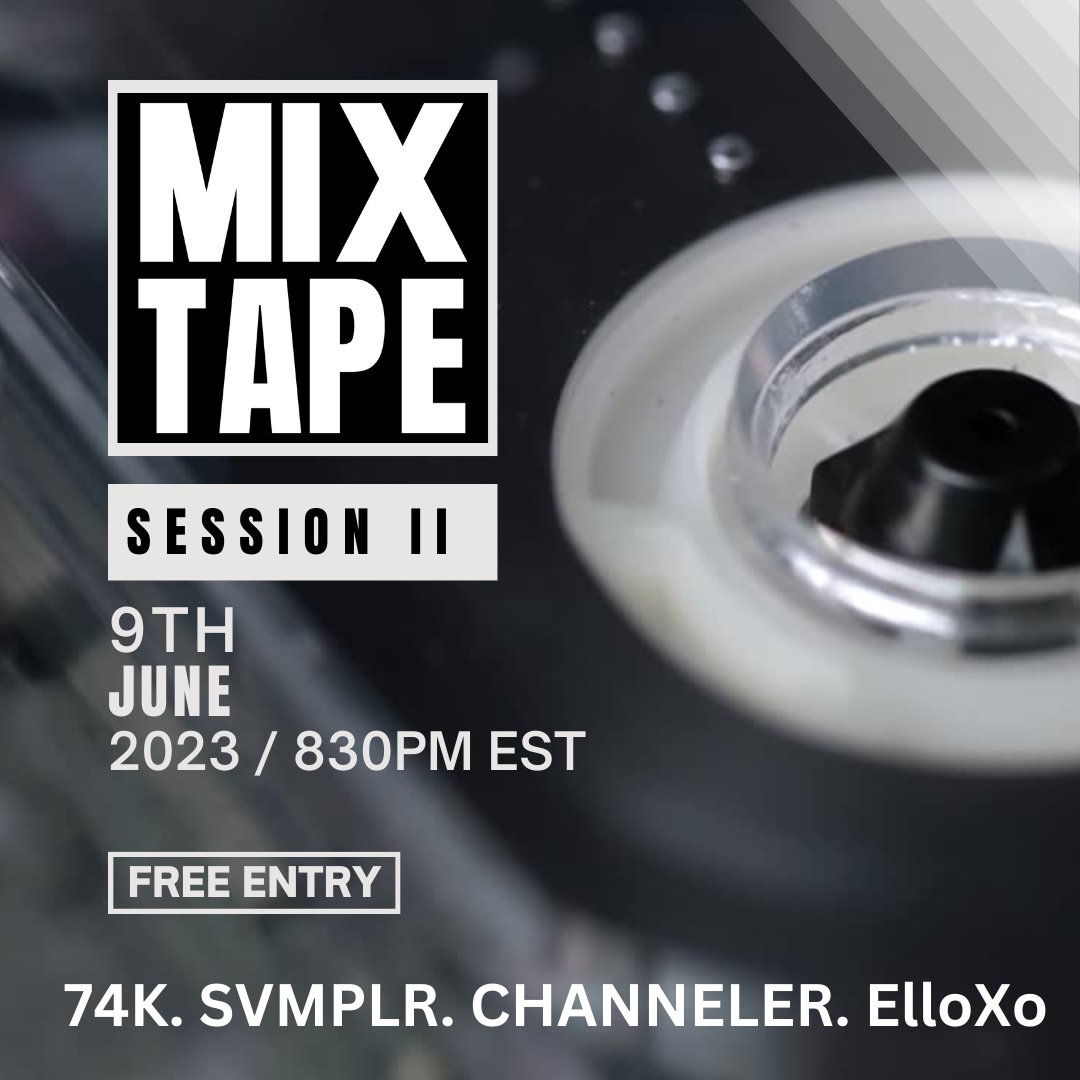 It's Official. SESSIONS II is coming THIS FRIDAY. FREE #web3 #MusicNFT concert. Pooling together some <a href="/GameStopNFT/">gamestopnft</a> and <a href="/LoopExchange/">LoopExchange</a> based musicians! Power to <a href="/loopringorg/">Loopring💙</a> music!