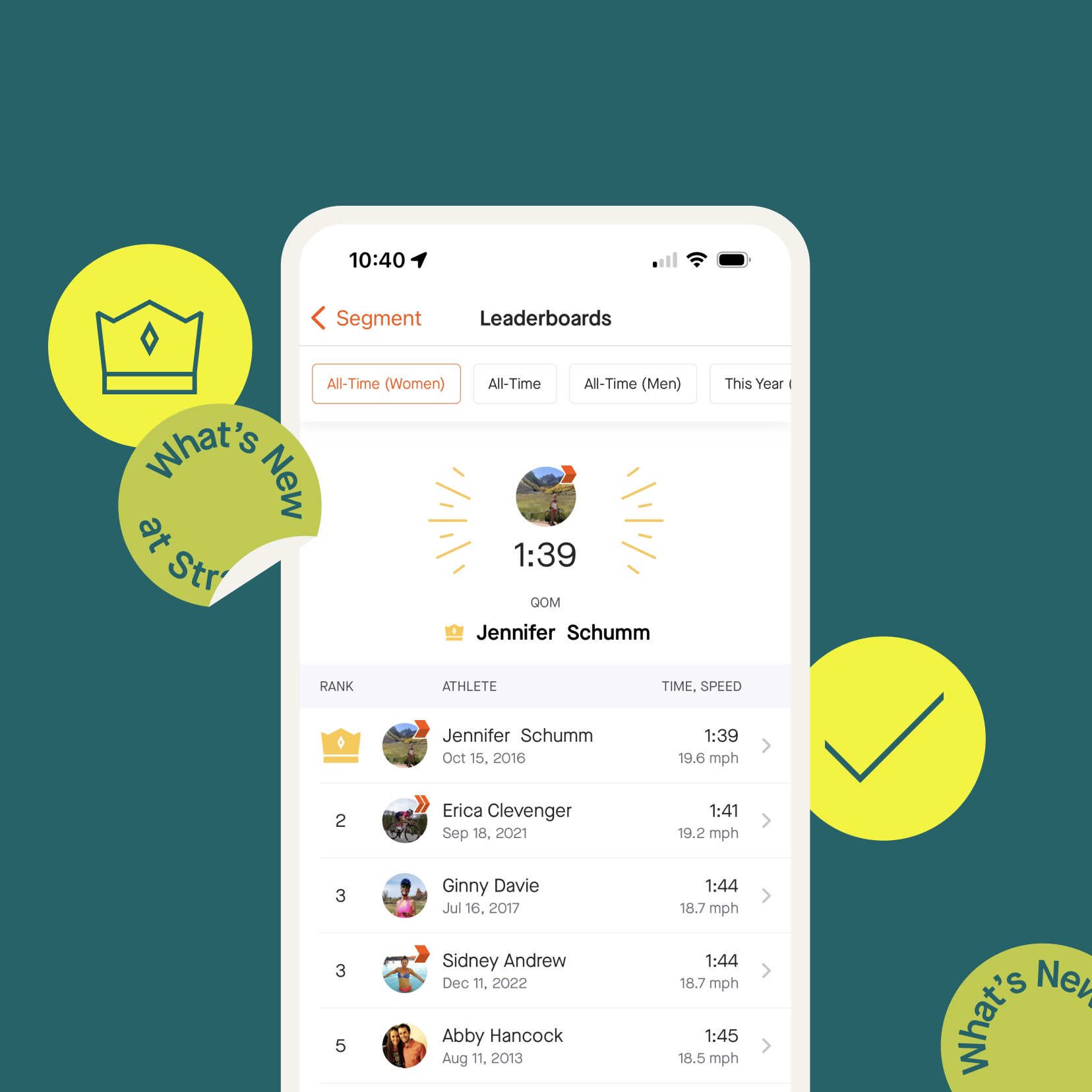 Leaderboard App UI