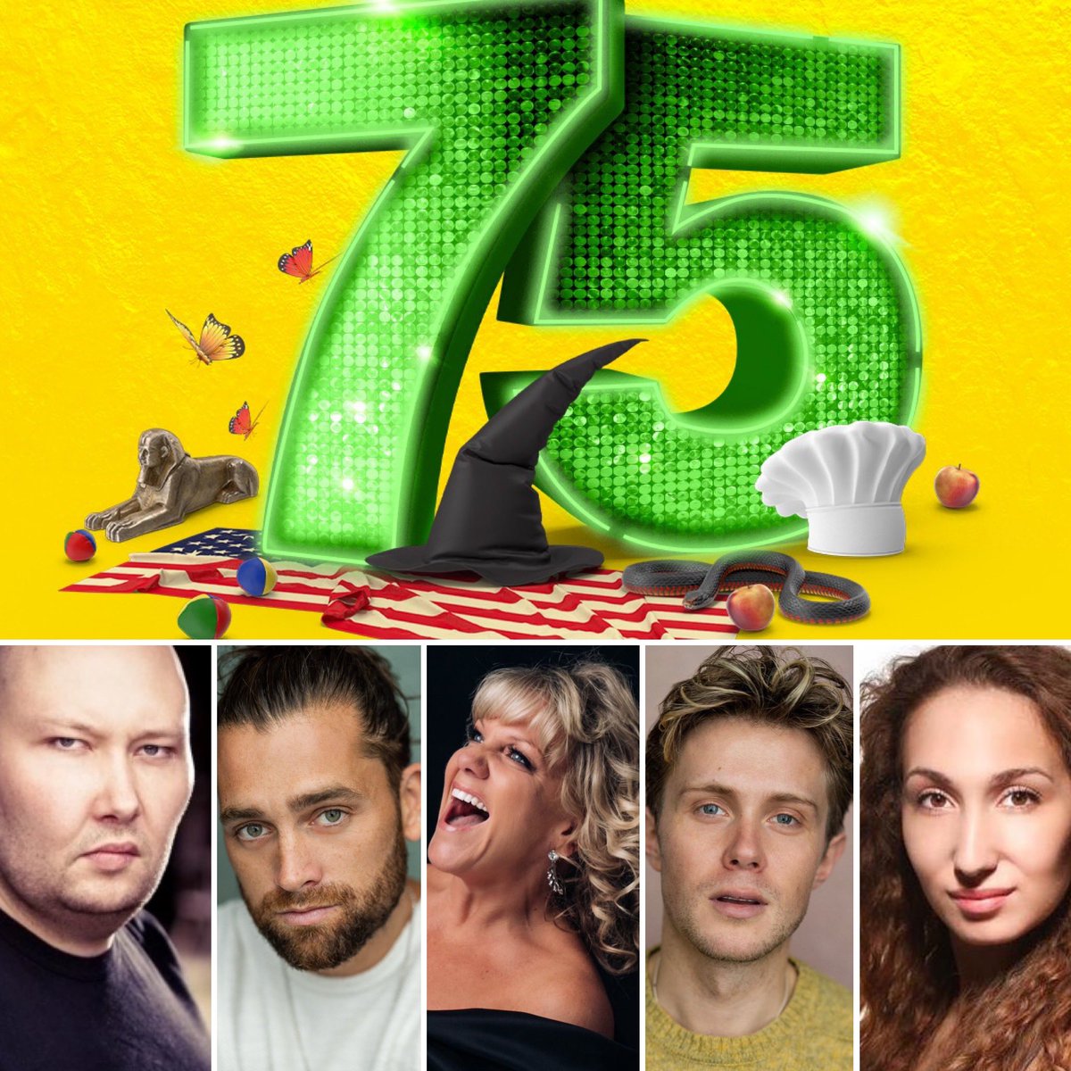 Joining our All star cast are: <a href="/adampearceuk/">Adam Pearce</a> <a href="/BradleyJaden/">Bradley Jaden</a> <a href="/alisonjiear/">alisonjiear</a> <a href="/robhouchen/">Rob Houchen</a> &amp; @emkingston with more stellar names to be added soon! Join the fun and book your tickets NOW: nimaxtheatres.com/shows/schwartz…