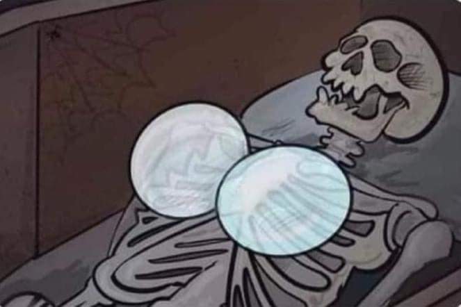 nunca tinha parado pra pensar que quem tem silicone, um dia vai ficar assim no túmulo