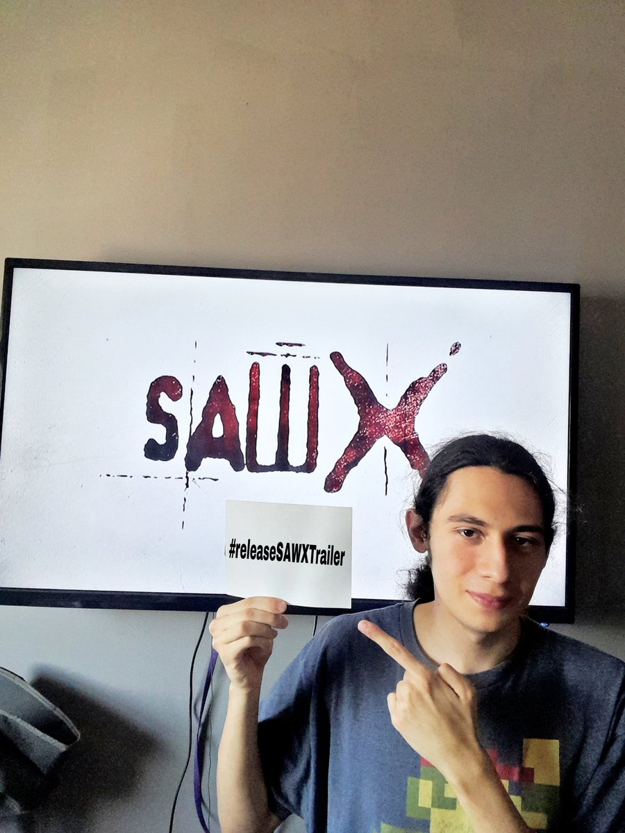 Yandere_Senpai_'s tweet photo. 2 years ago we did the #releasethespiraltrailer
I think is time to make a new hashtag. This time
#releasesawxtrailer
come on @Lionsgate
Or at least a poster
#SawX #saw #trailer #jigsaw #jigsawmovie #sawmovie #movie #movietrailer #movies #saw10 #HorrorMovies #spiralsaw https://t.co/FyxwnLx95E