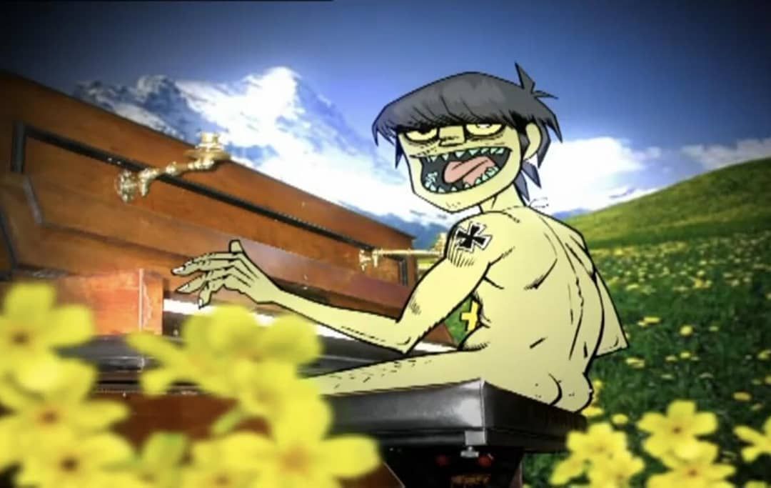 i am scared to ask this question but. what would you give Murdoc for his birthday?