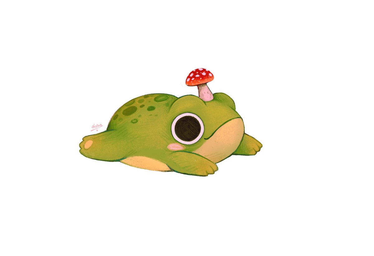 Ferdinand wants froggy buddies! 🐸🧡